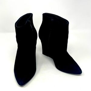 Joie Suede Heeled Ankle Booties 36.5